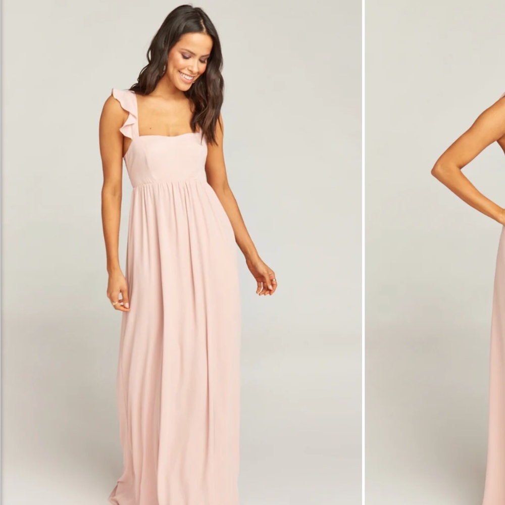 Show Me Your Mumu Bridesmaid Dress | June Maxi Dress | Dusty Blush